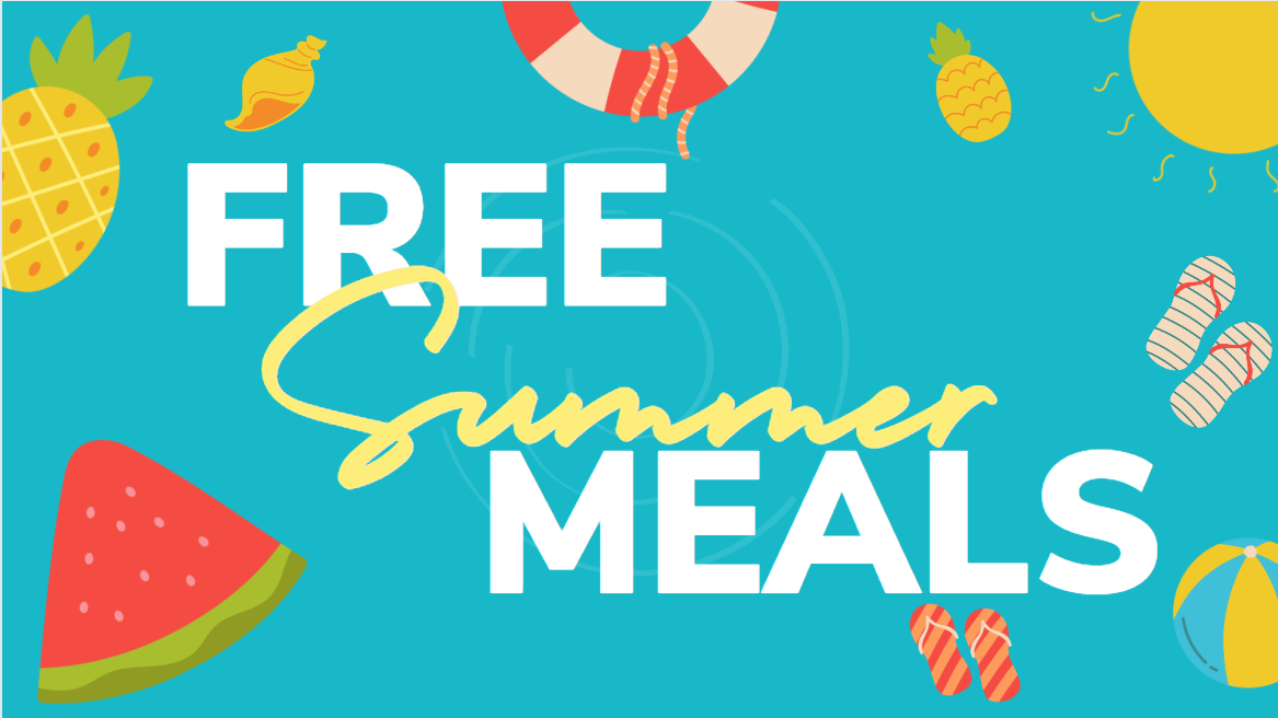 Free Summer Meals. All kids and teens 18 years and younger are welcome to join us this summer for free meals. 